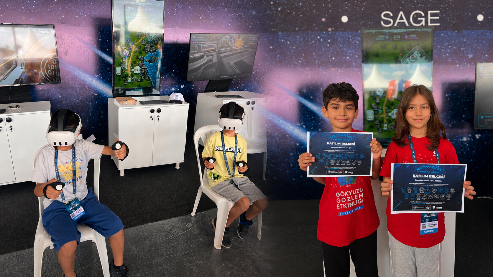 VR House, TÜBİTAK Gökyüzü Gözlem Etkinliği’nde Çocukları Metaverse ile Buluşturdu